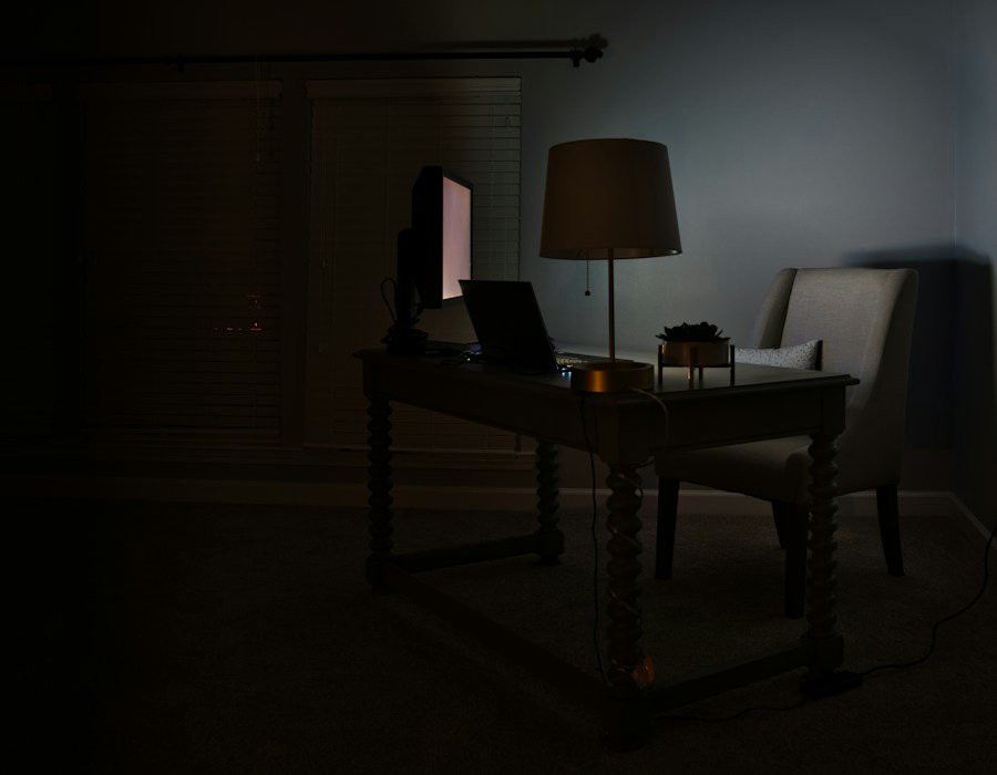 Ergonomisches Mervinda Gaming-Setup